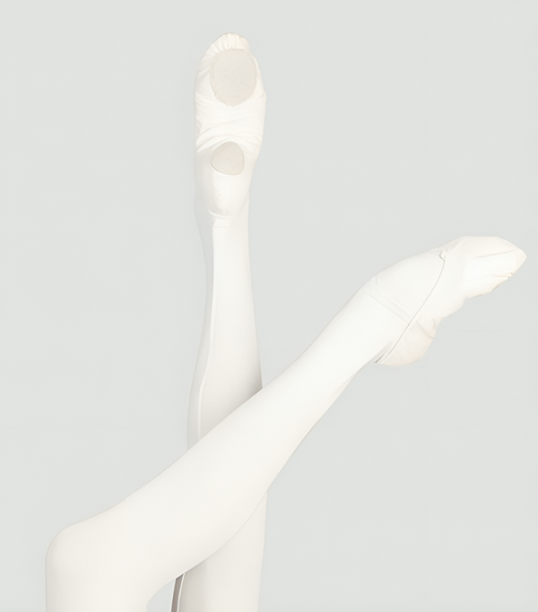 Demi-Pointes En Toile Wm206 Wear Moi Gris et Blanc