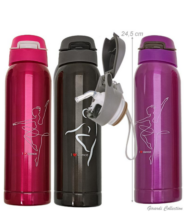 Gourde Inox I Love dance Girardi