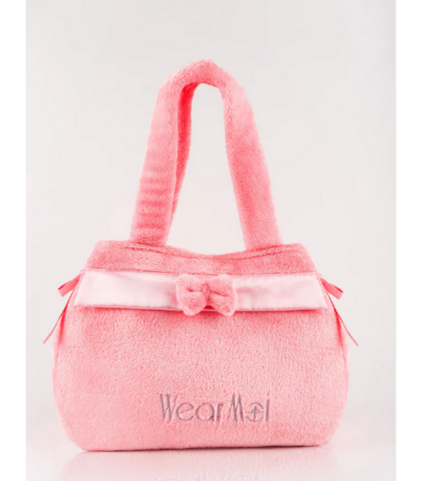 Sac de Danse Fille Confisette Wear Moi - Fourrure & Satin Rose