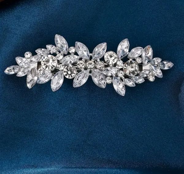 Pince Perles Blanches /Strass