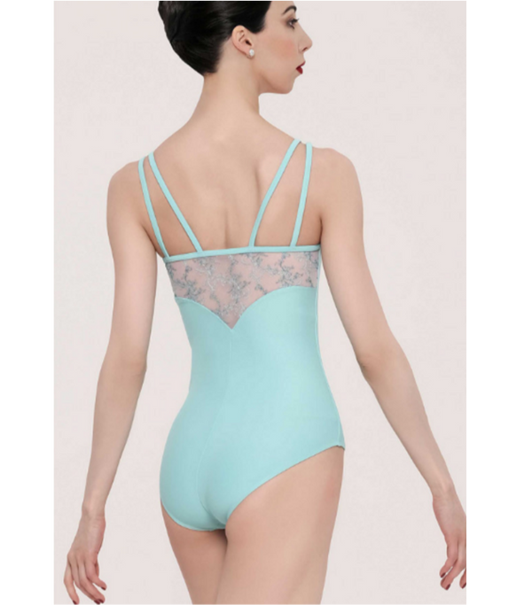 Justaucorps Wear Moi Belmine Microfibre & Tulle Broderie Femme