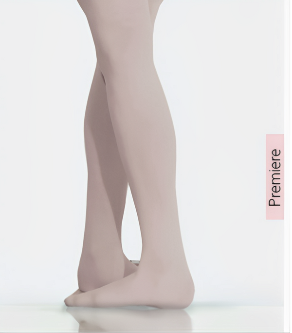 Collant avec Pieds Wear Moi Premiere Fille DIV124 - Rose Danse Classique & Jazz