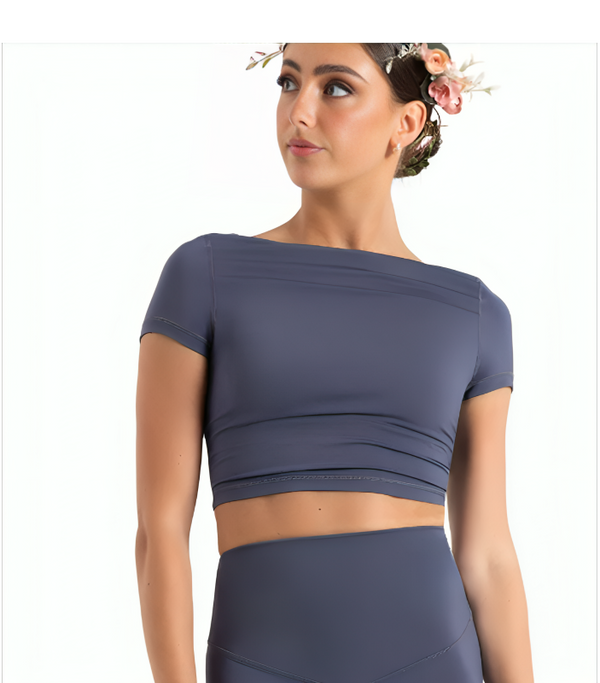 Top Mancherons Haut Capezio Femme