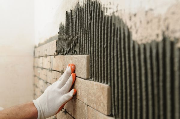 Afwerking van huis aanbouw