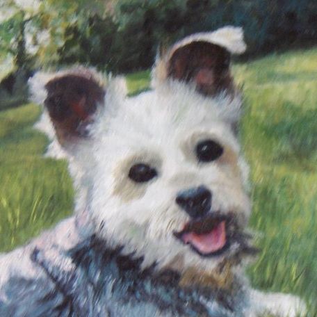 Dolly - Peinture à l’huile - Aurore Collard