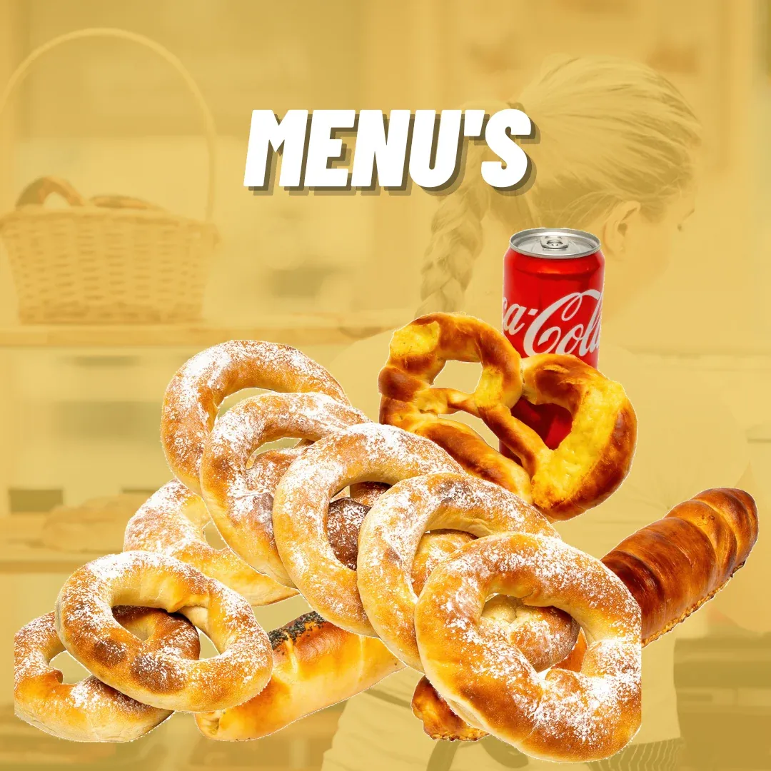 Menu's van Pretzel King