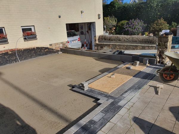 Chantier Préparation Carrelage