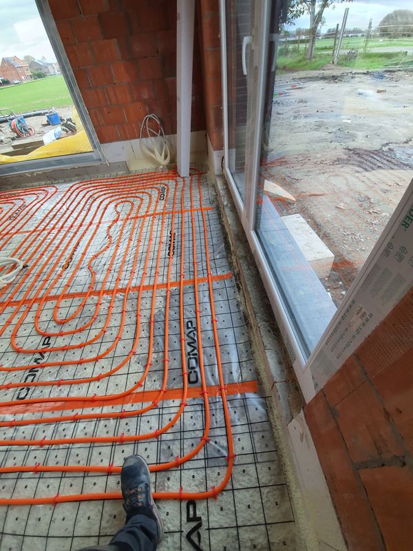 Installation Chauffage Sol