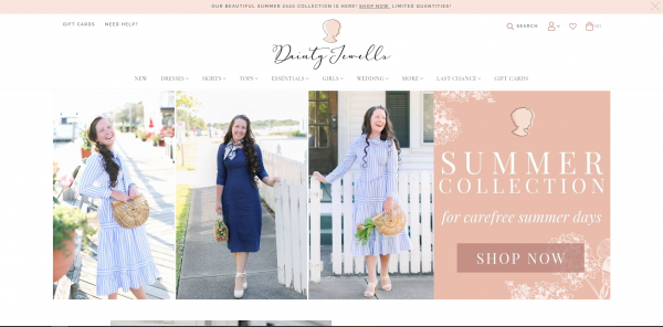 Dainty Jewells - E-Commerce