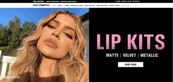 Kylie Cosmetics - E-Shop