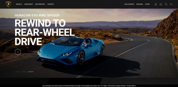 Lamborghini - Rewind to Read-Wheel drive
