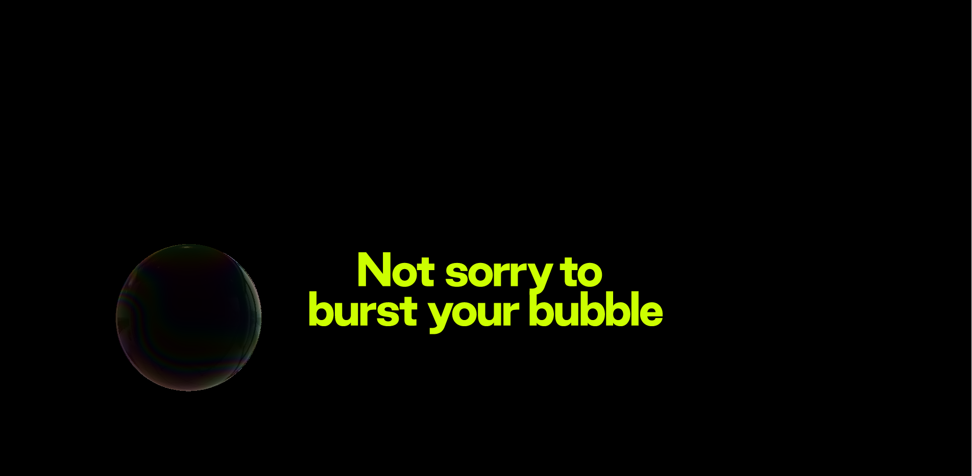 Rouserlab - Not sorry to burst your bubble! Rouserlab - Not sorry to burst your bubble!